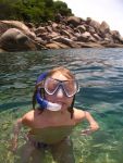 snorkeling enfant